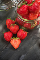 Image showing Fresh ripe strawberry