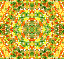 Image showing Bright watercolor pattern