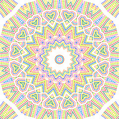 Image showing Abstract colorful pattern 