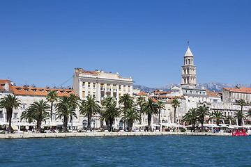 Image showing Panoramic view of Split Croatia