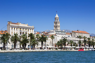Image showing Panoramic view of Split Croatia