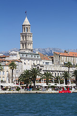 Image showing Panoramic view of Split Croatia