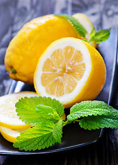 Image showing fresh lemon