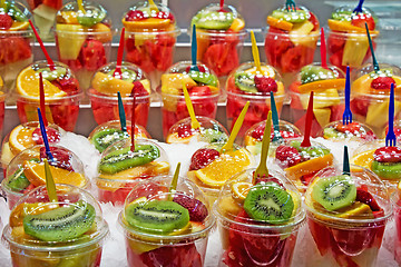 Image showing Fresh Fruit cocktail 