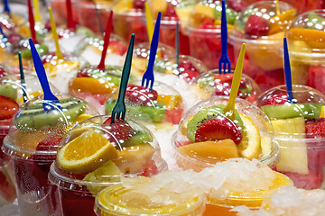 Image showing Fresh Fruit cocktail