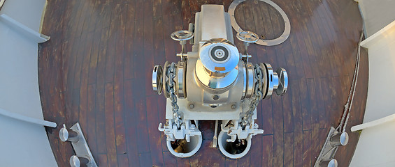 Image showing Anchor winch mechanism