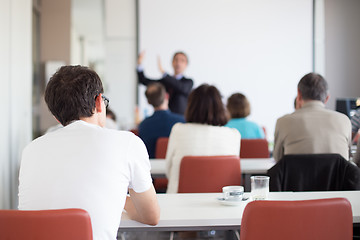 Image showing Lecture at university.