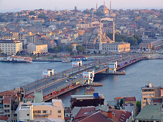 Image showing Galata Bridge Istanbul
