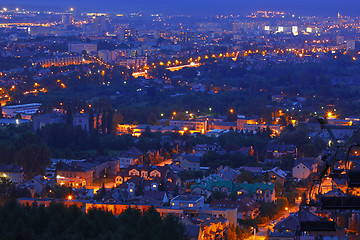 Image showing Cityscape at night