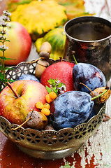 Image showing Fruits fall harvest