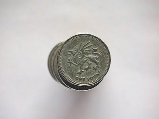 Image showing GBP Pound coins