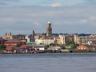 Image showing View of Birkenhead in Liverpool