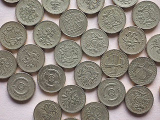 Image showing GBP Pound coins