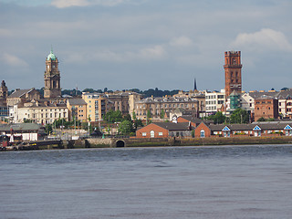 Image showing View of Birkenhead in Liverpool