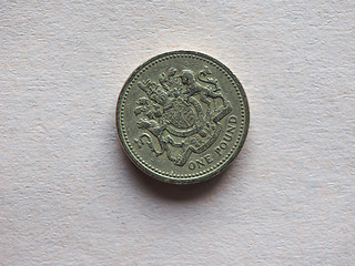 Image showing GBP Pound coins