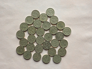 Image showing GBP Pound coins