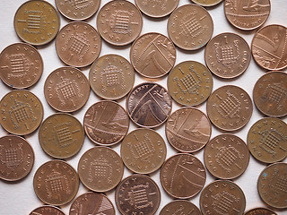 Image showing GBP Pound coins