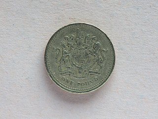 Image showing GBP Pound coins