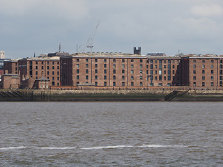 Image showing Albert Dock in Liverpool