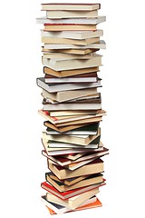 Image showing Pile of books