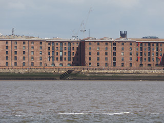 Image showing Albert Dock in Liverpool