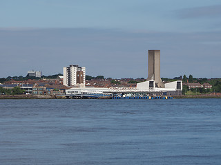 Image showing View of Birkenhead in Liverpool