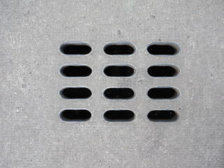 Image showing Drain gutter manhole