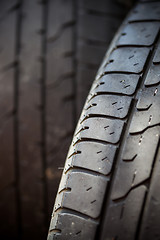 Image showing car wheel protector background