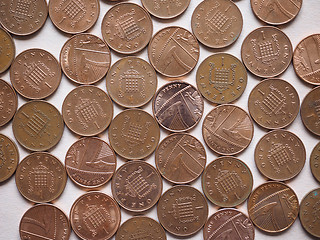 Image showing GBP Pound coins