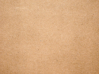 Image showing Brown corrugated cardboard background