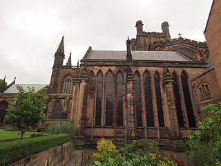 Image showing Chester Cathedral in Chester