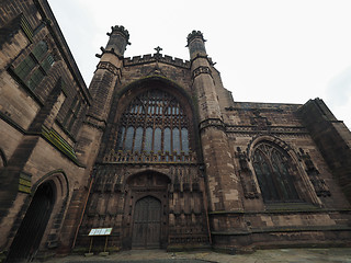 Image showing Chester Cathedral in Chester