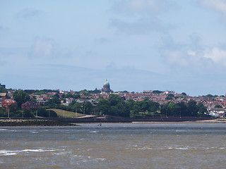 Image showing View of Birkenhead in Liverpool