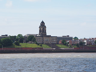 Image showing View of Birkenhead in Liverpool