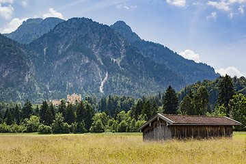 Image showing palace Hohenschwangau