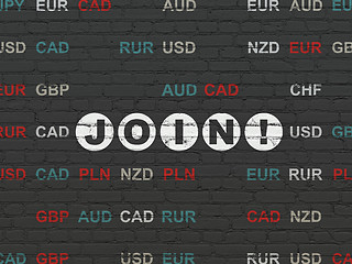 Image showing Finance concept: Join! on wall background