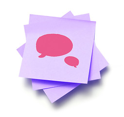 Image showing Talking