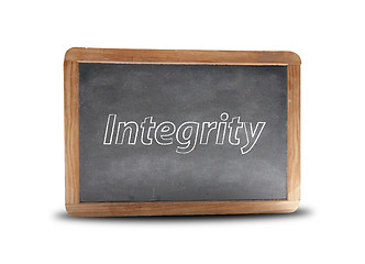Image showing Integrity