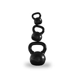 Image showing Kettlebells