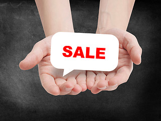 Image showing Sale