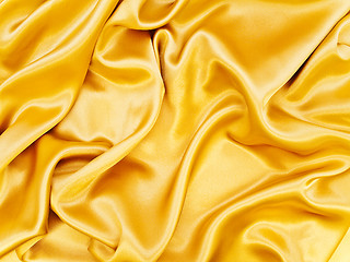 Image showing Golden Fabric