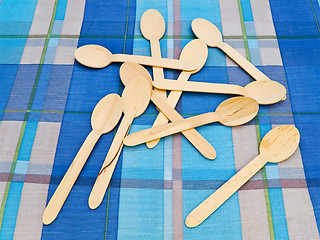 Image showing Wooden Spoons