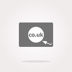 Image showing ok word on sign web icon. web button . Vector illustration. Vector Icon