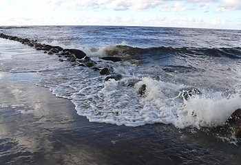 Image showing Unmanageable sea