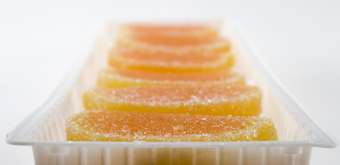 Image showing orange candies
