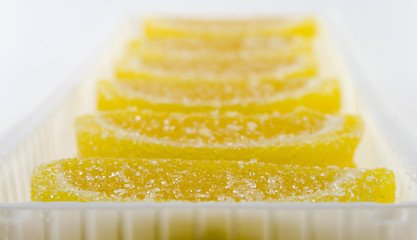 Image showing yellow candies