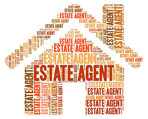 Image showing Estate Agent Means Realtors Houses And Residential