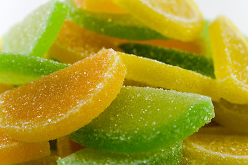 Image showing colourful fruit candies