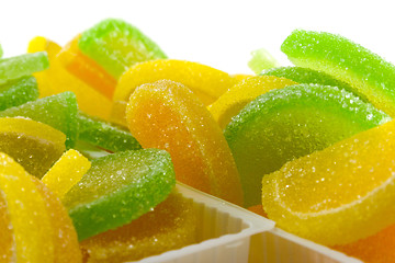Image showing colourful fruit candies
