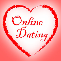 Image showing Online Dating Shows Web Site And Dates